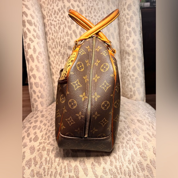 Authentic Louis Vuitton Monogram Deauville Hand Bag M47270 LV leopard - Picture 4 of 13